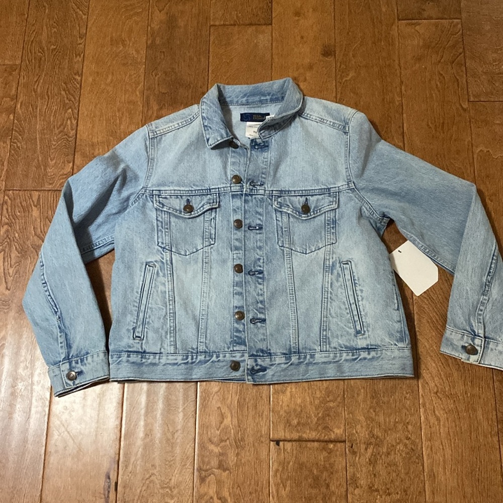 Custom Painted Bride Jean Jacket - image 2